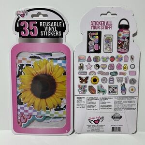 Fashion Angels Reusable Vinyl Sticker Pack of 35